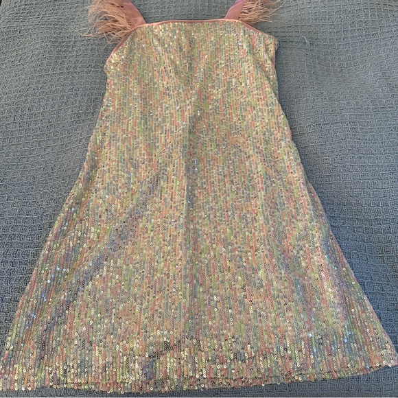 Xtraordinary rainbow sequin dress vguc 8y - Picture 9 of 10